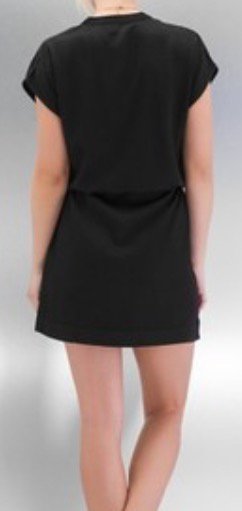 VILA Tunika KLEID schwarz Gr. XS