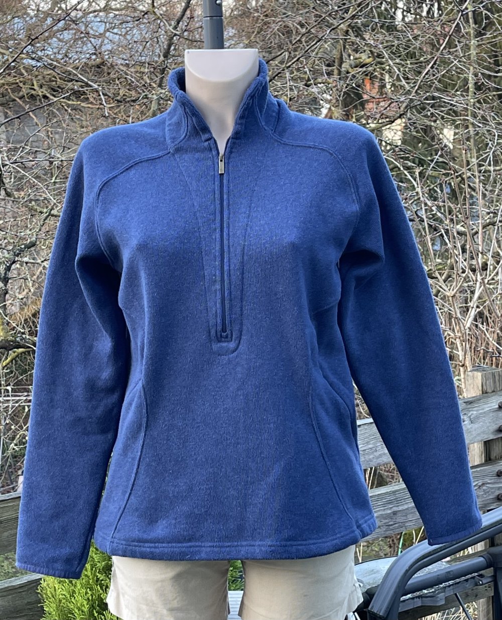 LANDS END Strickfleece PULLI