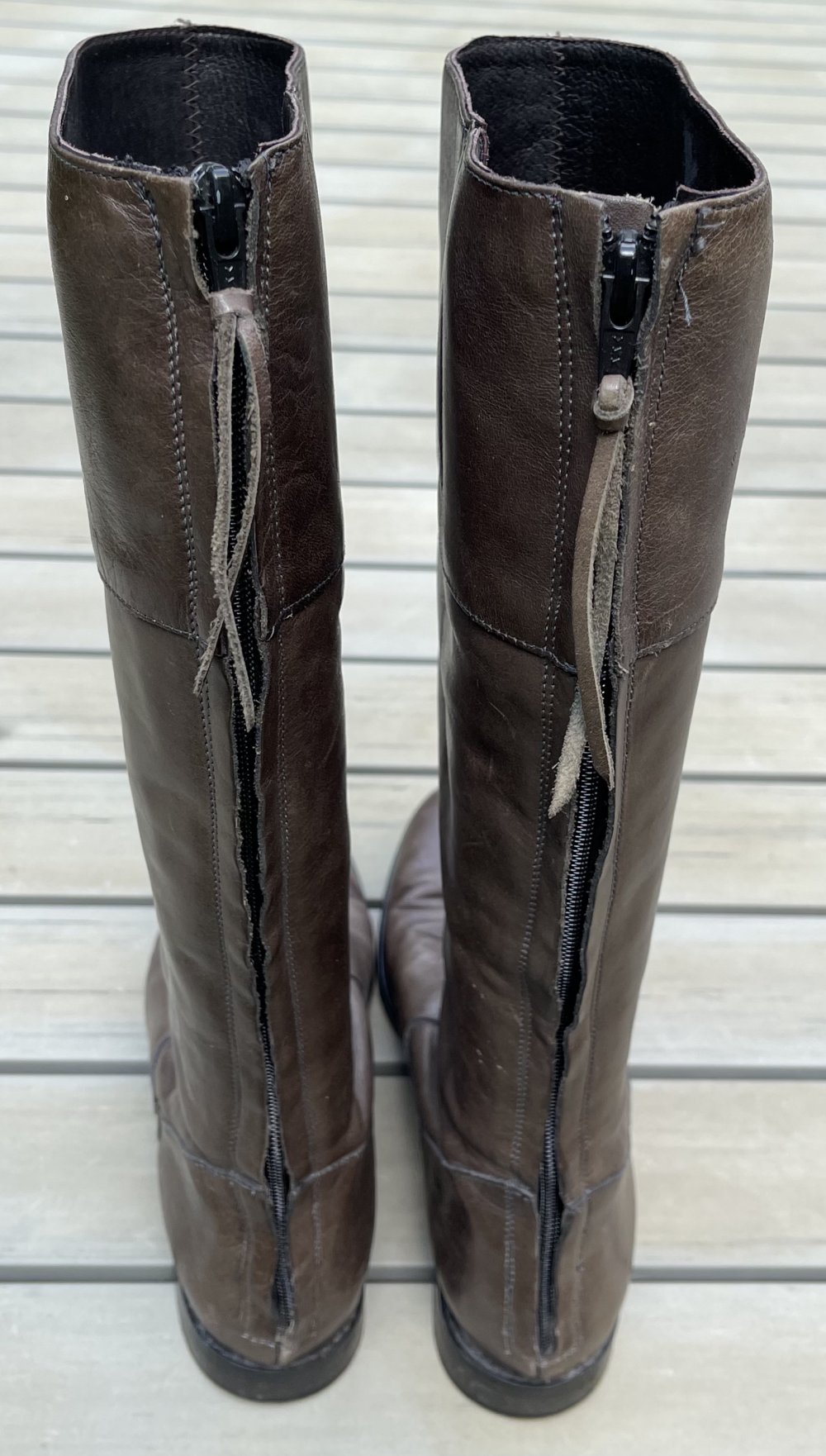 BELMONDO Stiefel Langschaftstiefel Reiterstiefel Gr. 39