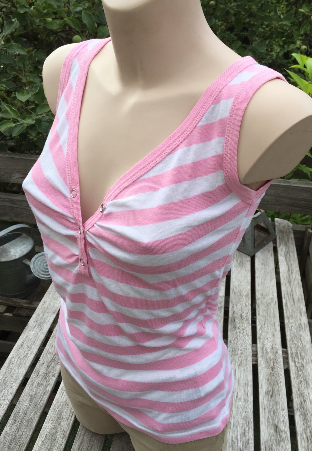 VERO MODA Tanktop TOP Streifen Ringelshirt Gr. M