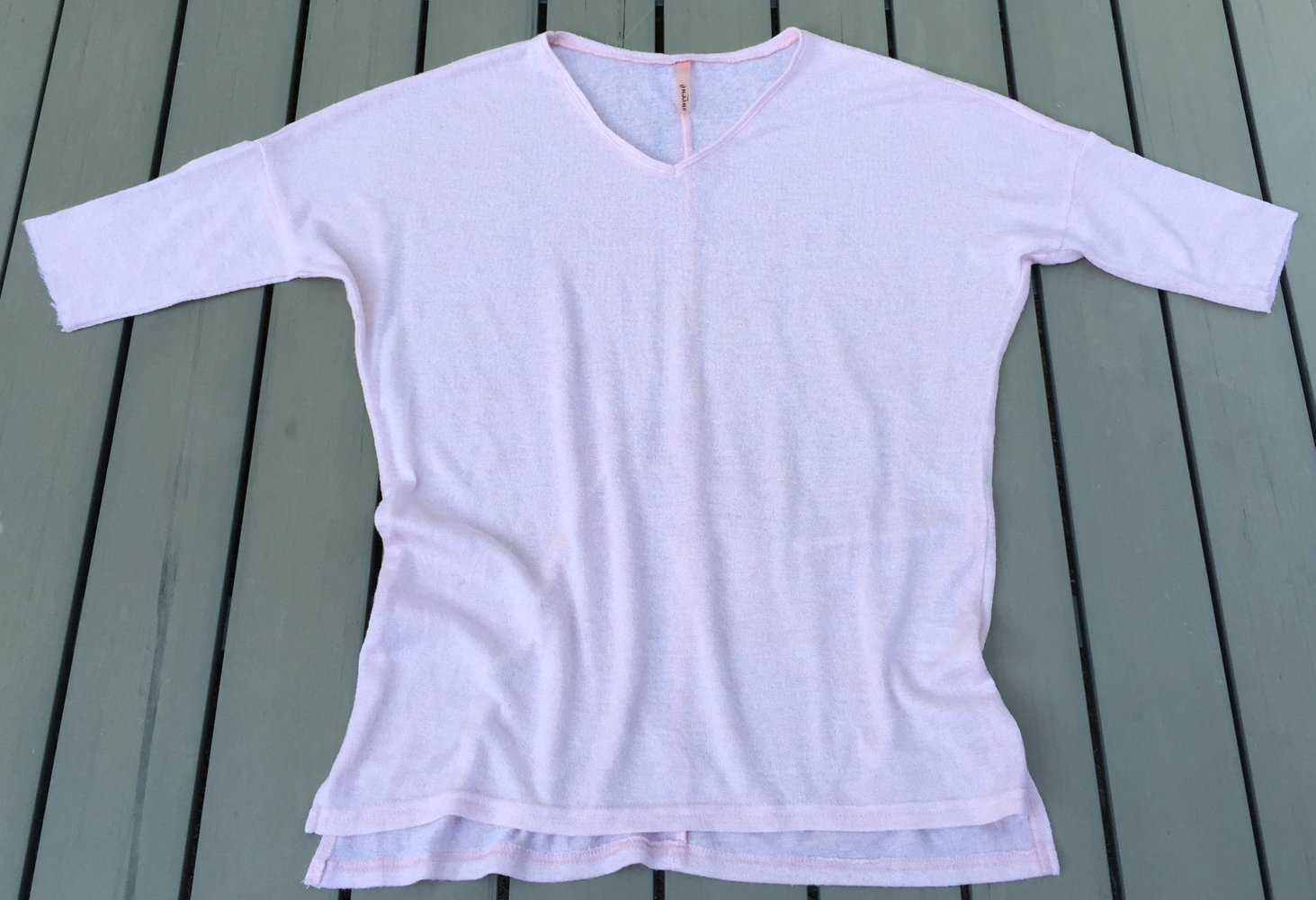 SWEEWË Paris FEINSTRICK PULLI rosé Gr. ca. S