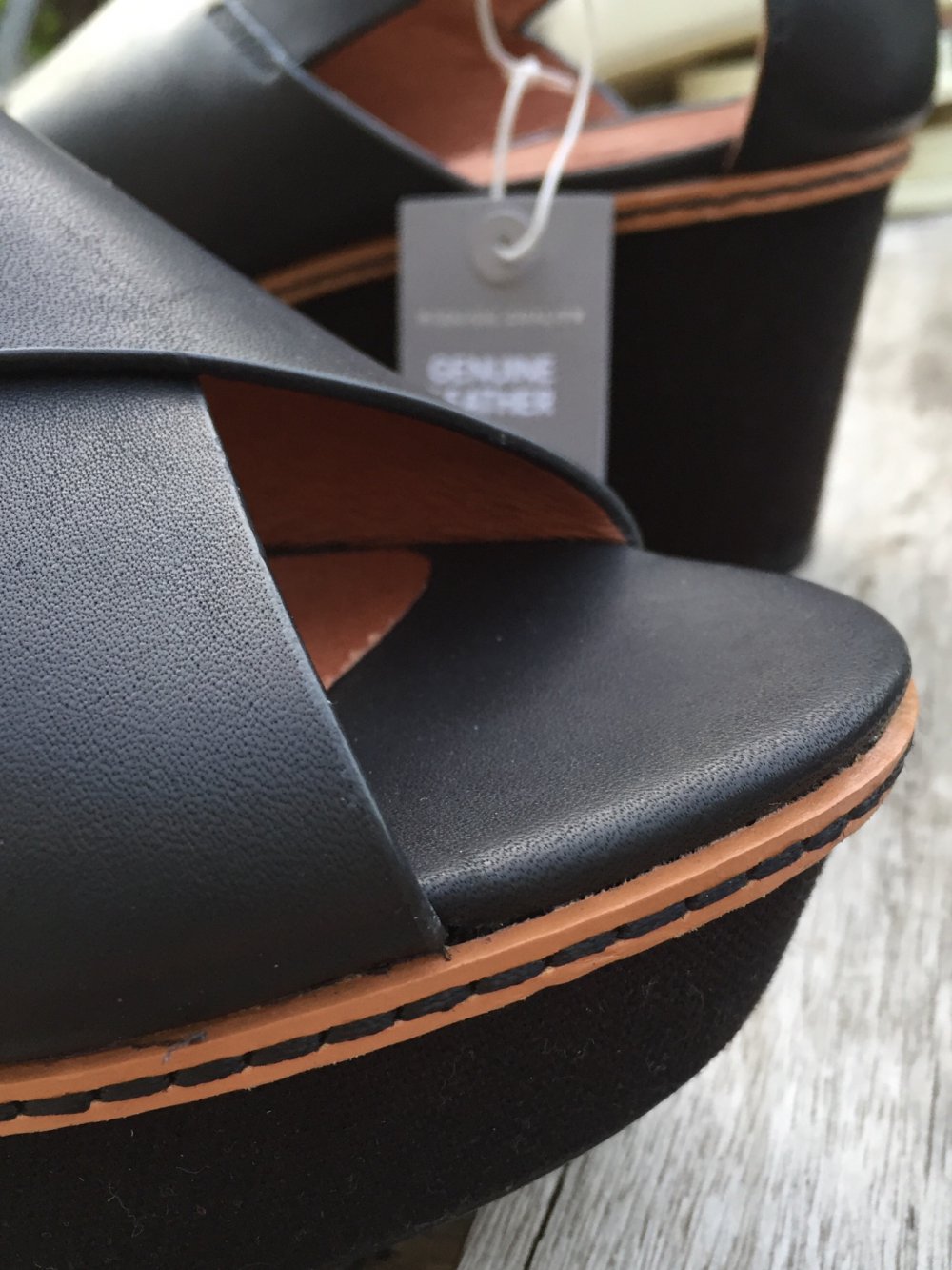 H&M Premium WEDGES Plateau Sandalen