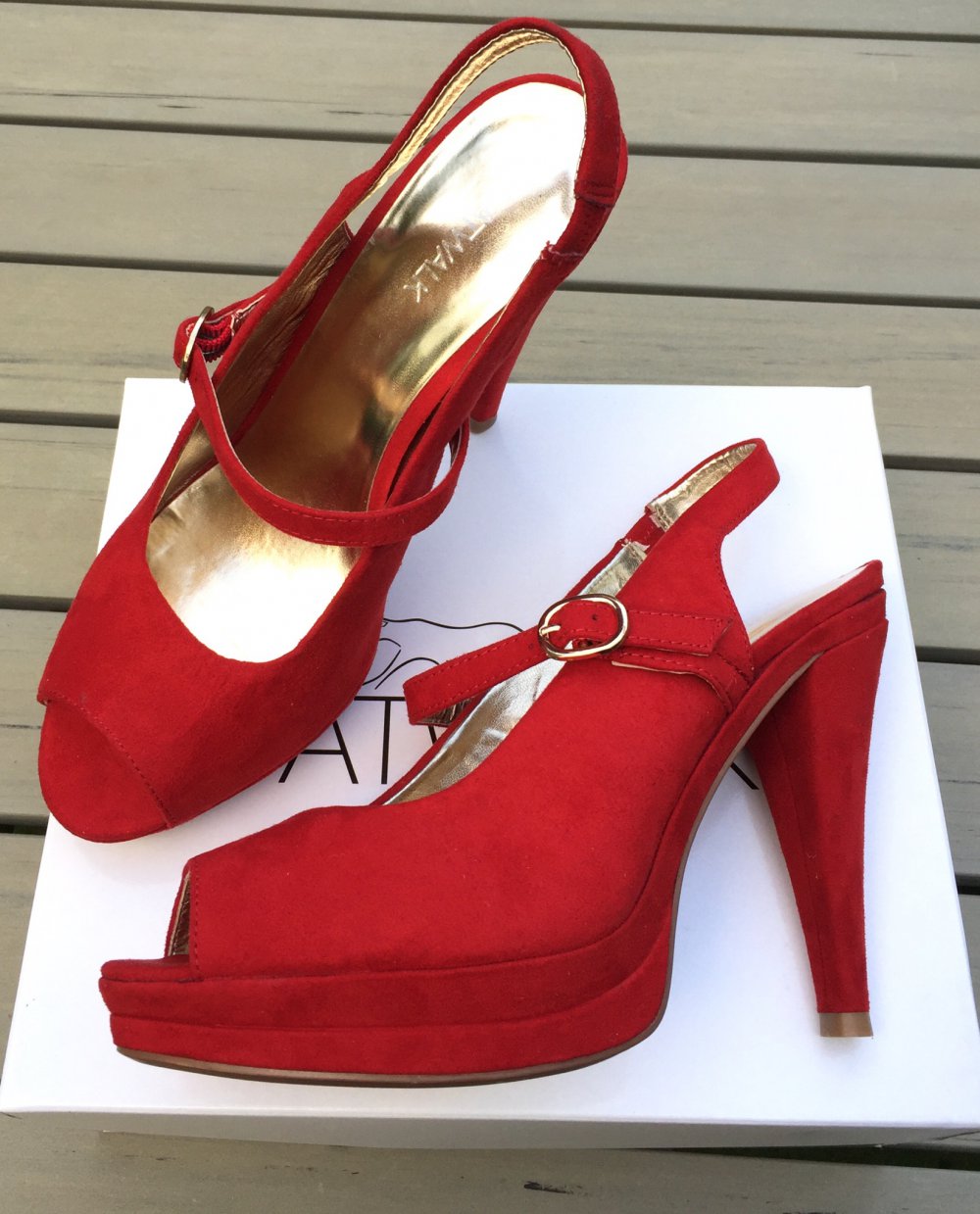 CATWALK Plateau PEEP TOES Gr. 40