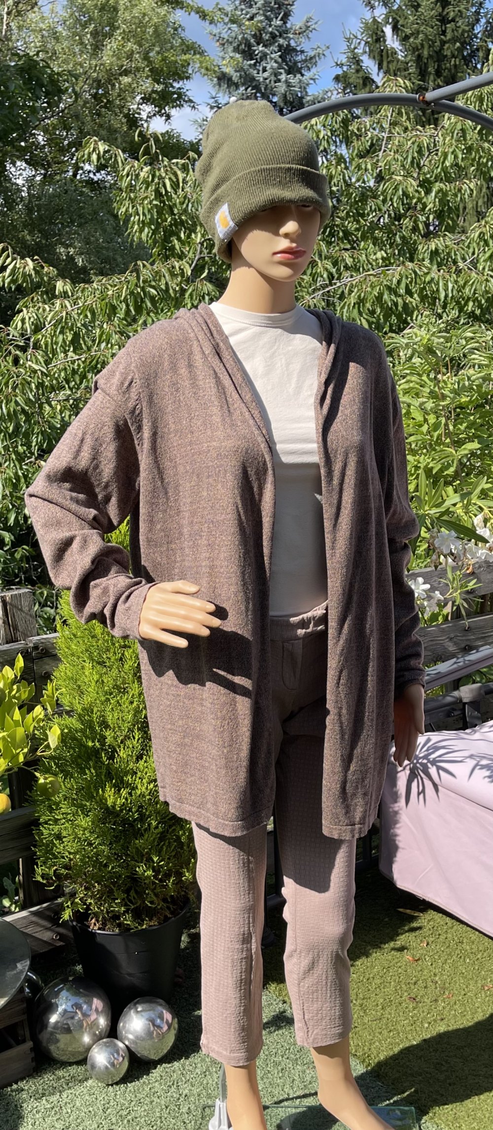 ASOS Open Front Jacke CARDIGAN mit KAPUZE Gr. M