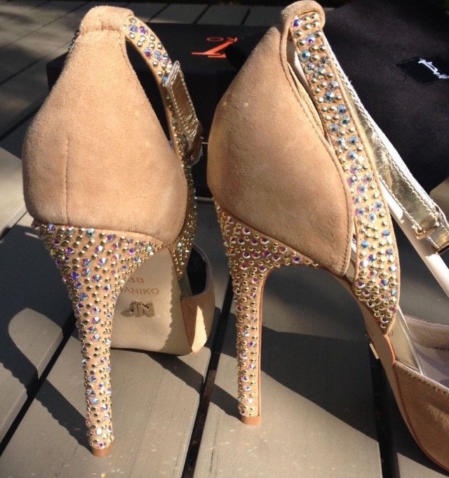 JANIKO Riemchen PUMPS Paris BLINGBLING Gr. 38 (37)