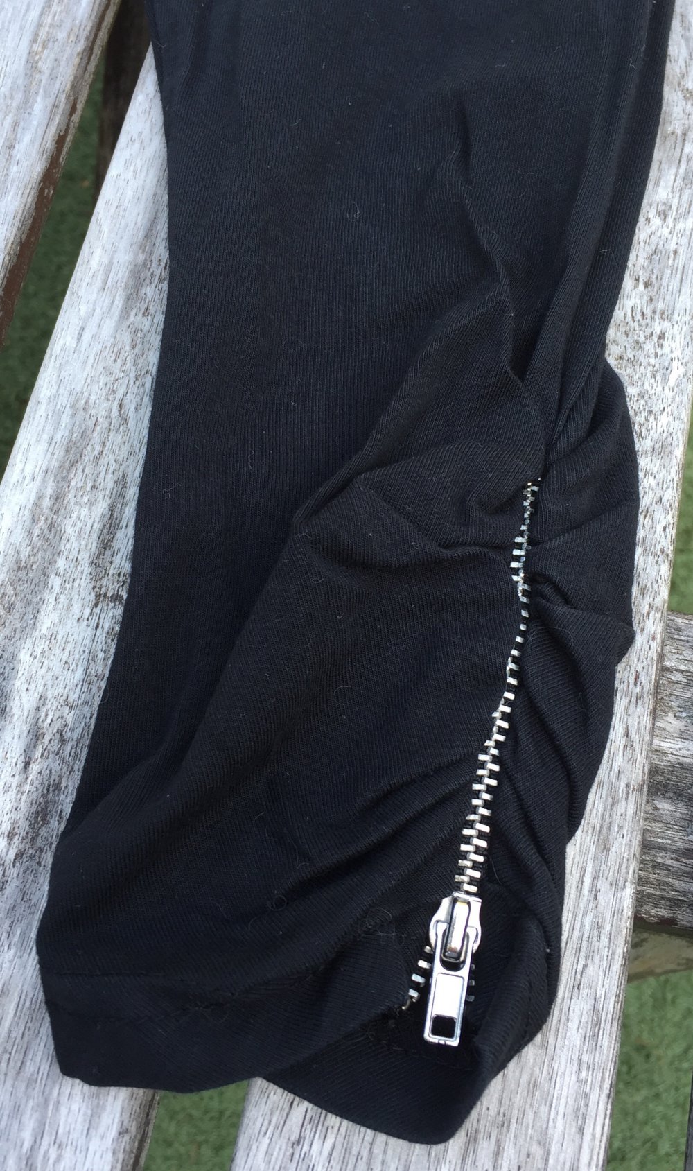 PIECES Mesella Zip LEGGINGS Gr. S