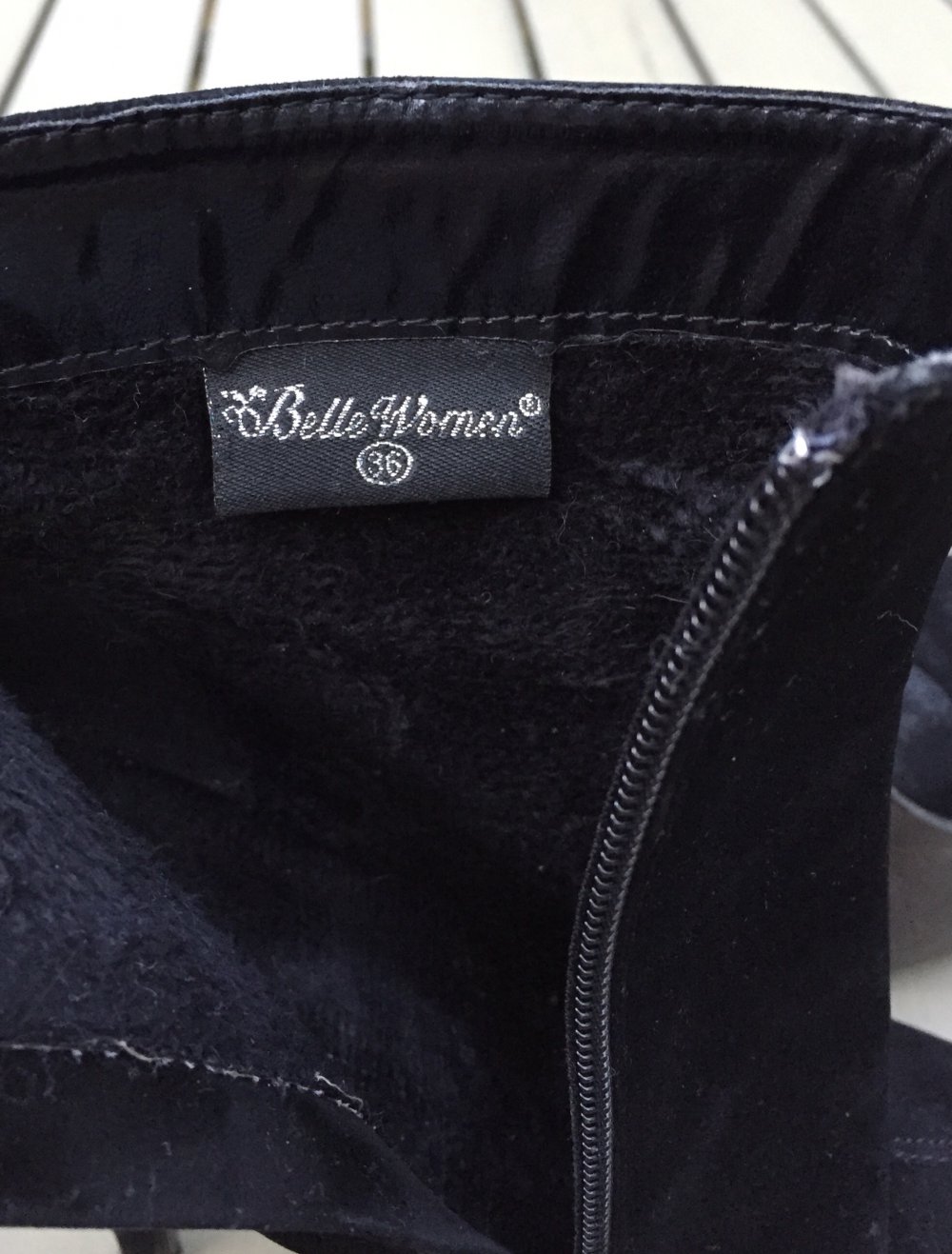 PLATEAU STIEFELETTEN High Heels Booties Gr. 36