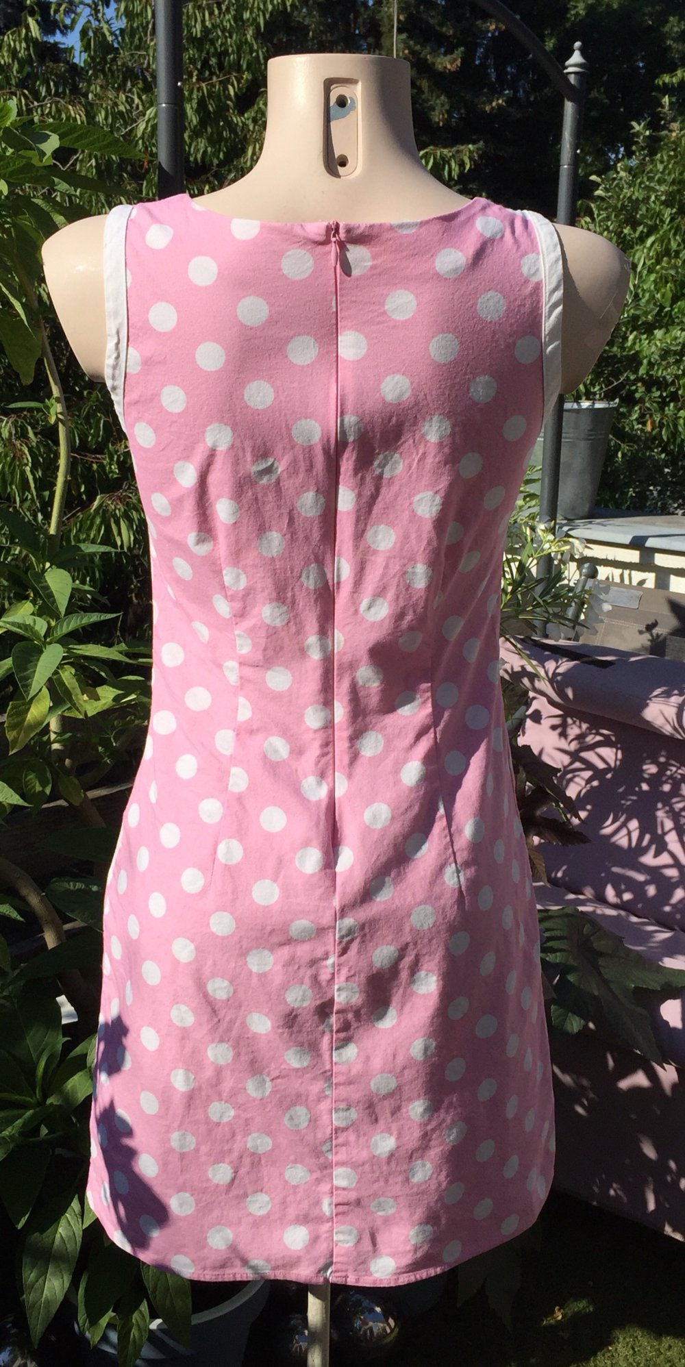 VERO MODA Etuikleid SIXTIES Punkte Gr. 36