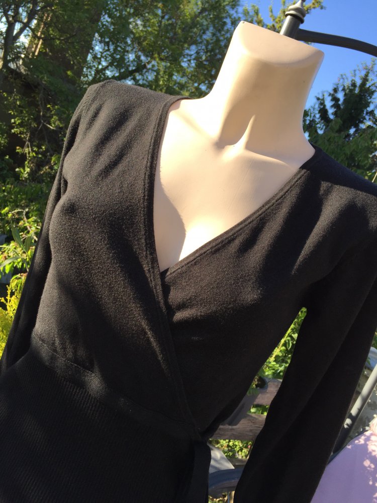 VERO MODA Wickel PULLOVER V-Ausschnitt Gr. M