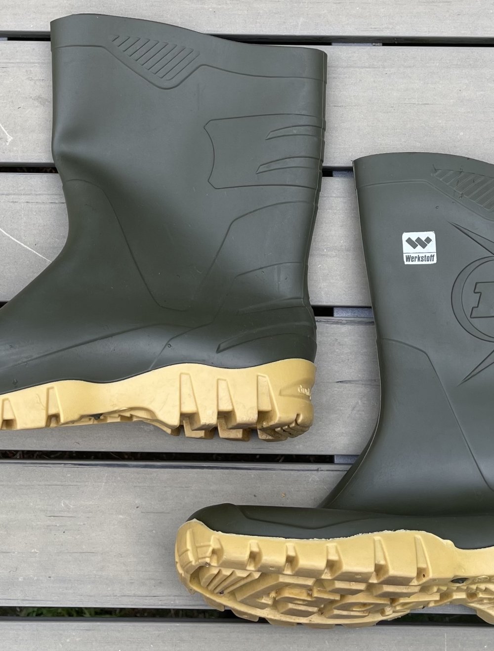 DUNLOP Gummistiefel khaki Gr. 40