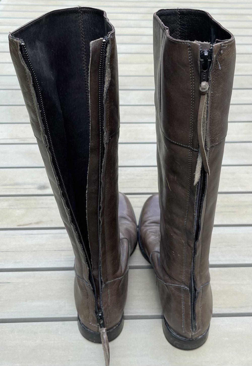BELMONDO Stiefel Langschaftstiefel Reiterstiefel Gr. 39