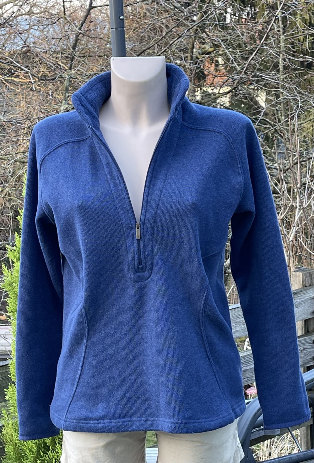 LANDS END Strickfleece PULLI
