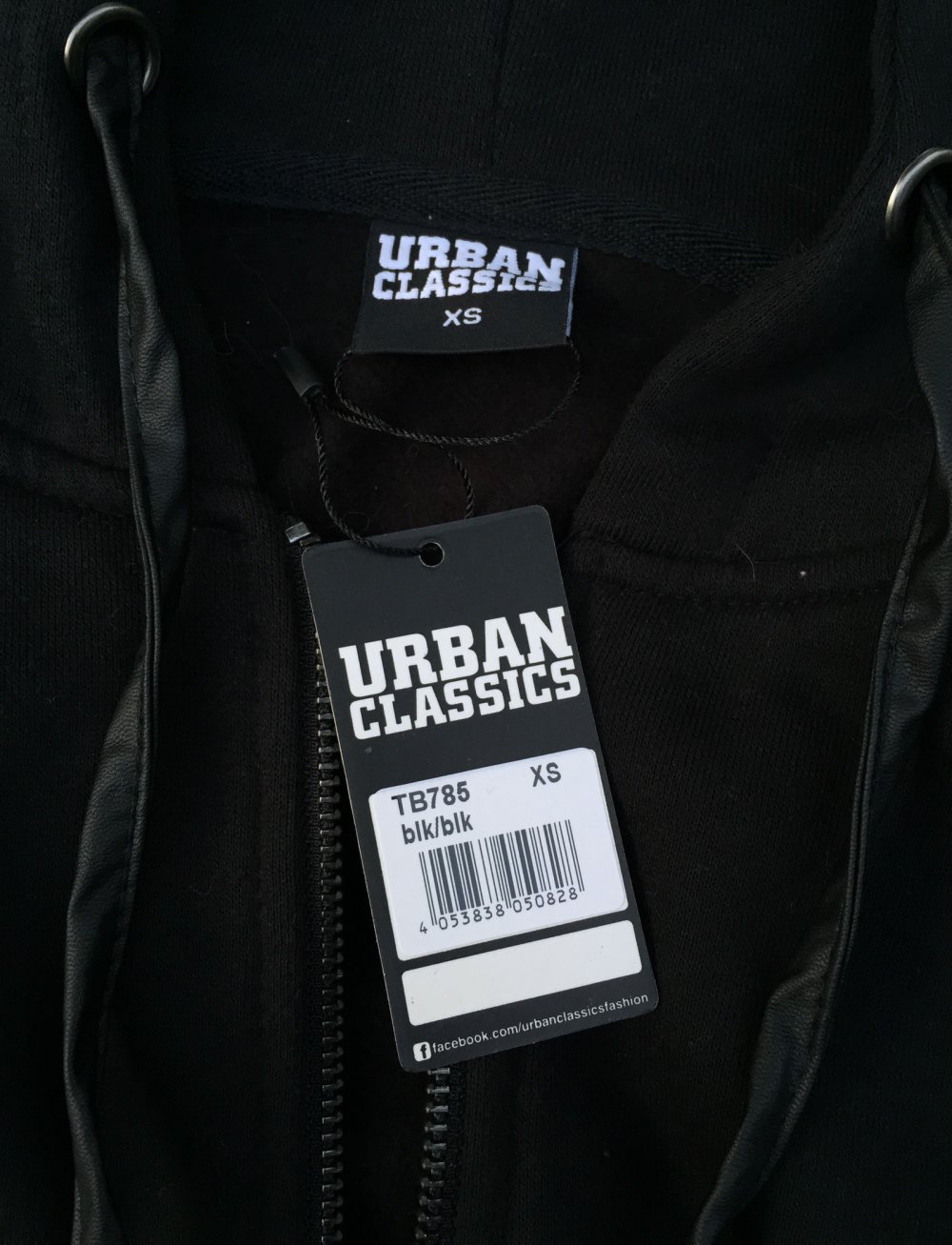 NEU: URBAN CLASSICS SWEATJACKE Zip Hoodie Gr. XS/S