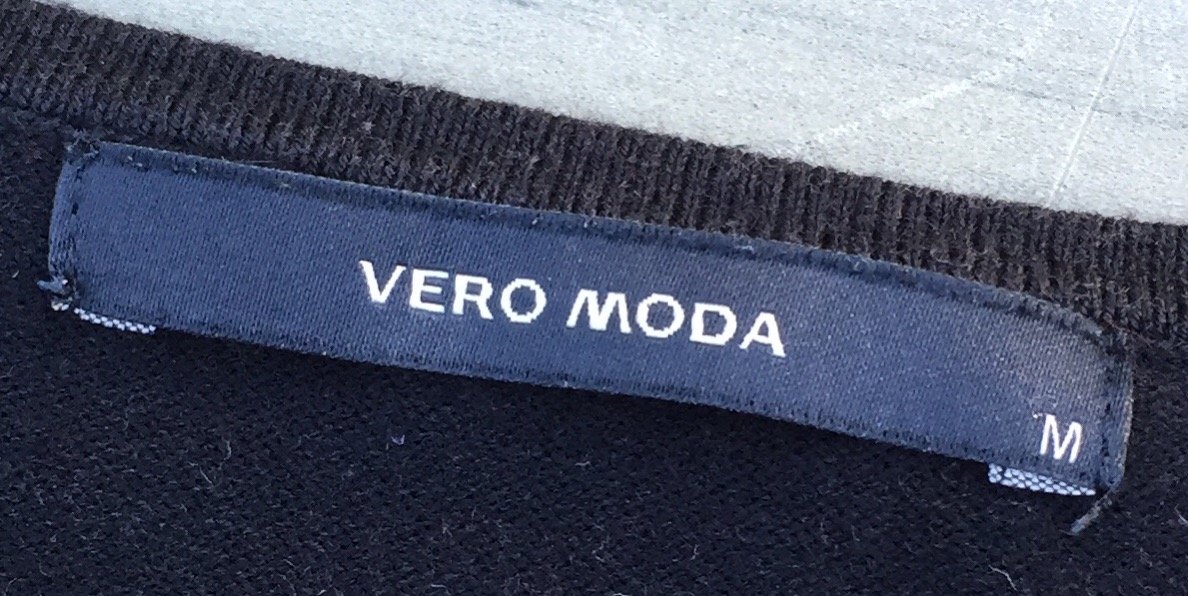 VERO MODA Wickel PULLOVER V-Ausschnitt Gr. M
