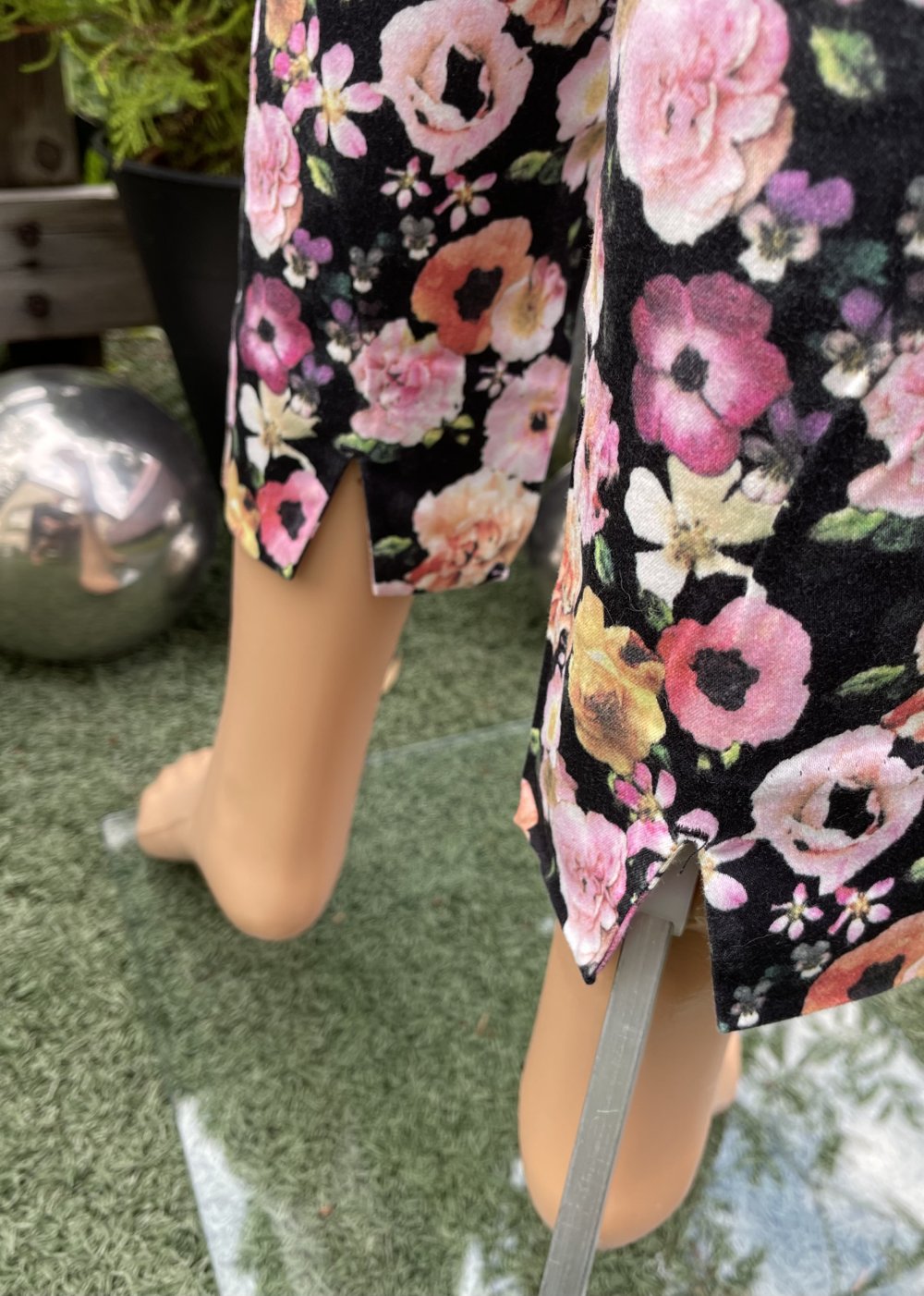 H&M Slacks HOSE Blumenhose allover MILLE FLEUR Gr. 38