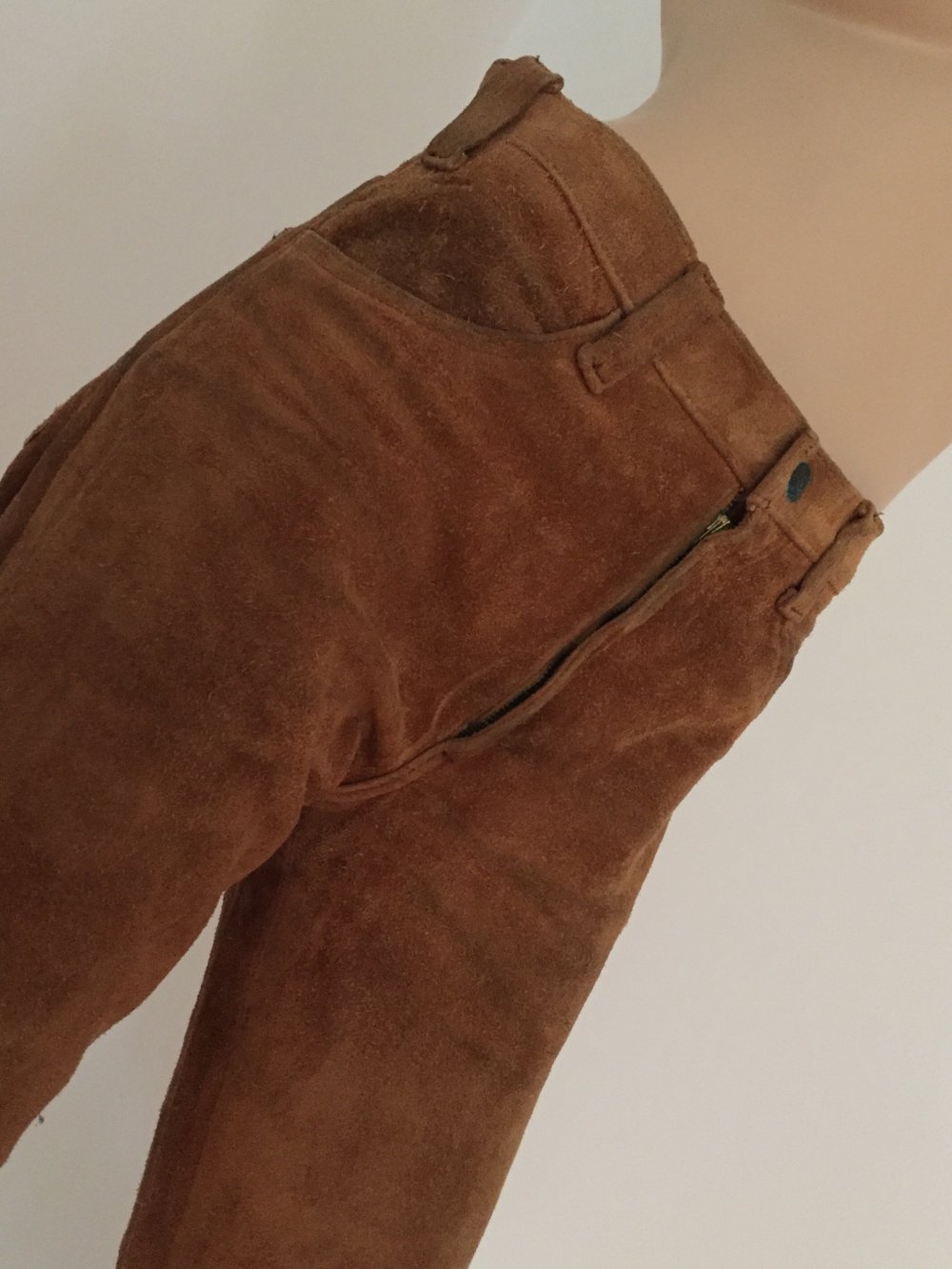 True Vintage HIPPIE LEVIS Lederhose