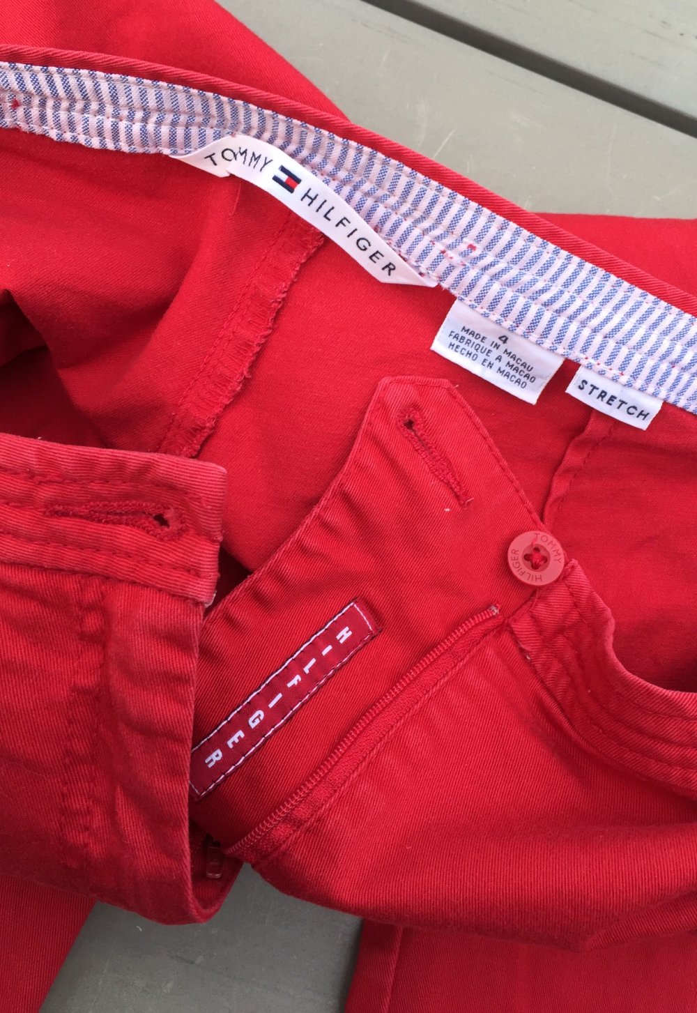 TOMMY HILFIGER Caprihose 7/8 VINTAGE JEANS Gr. 4 (S)