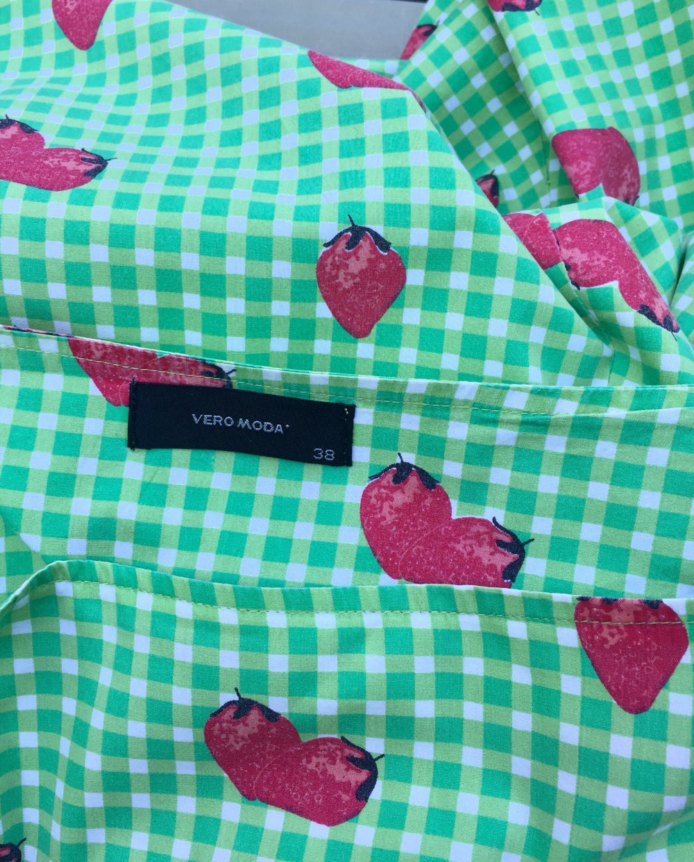 VERO MODA Rockabilly ROCK 50ties ERDBEEREN Gr. 38
