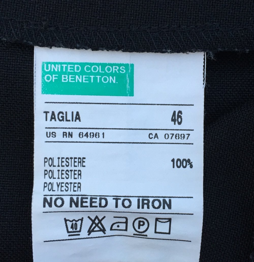 BENETTON Minirock ROCK Gr. ital. 46 (ca. M)
