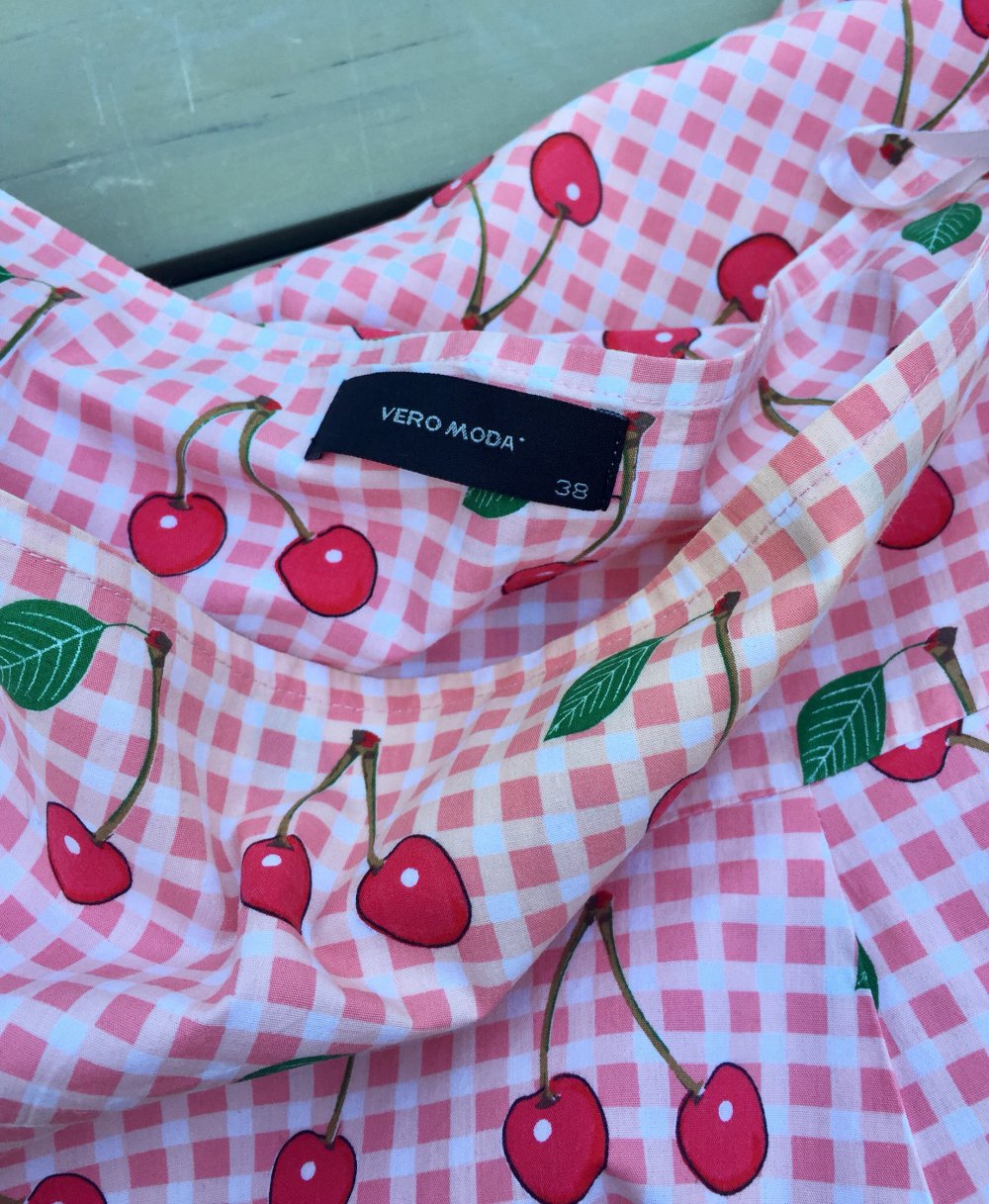 VERO MODA Rockabilly ROCK 50ties CHERRY Gr. 38