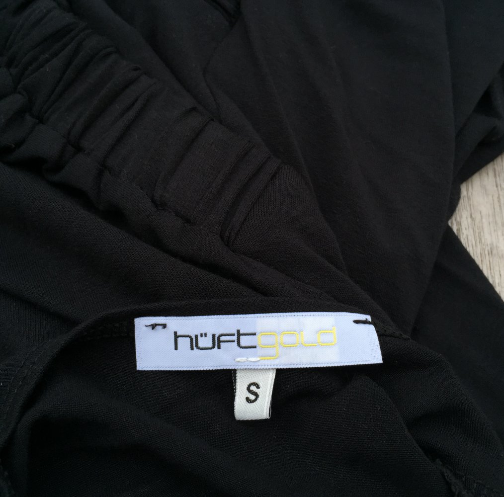 HÜFTGOLD Shirt TOP Flügelärmel RÜCKEN DEKOLLETÉ Gr. S