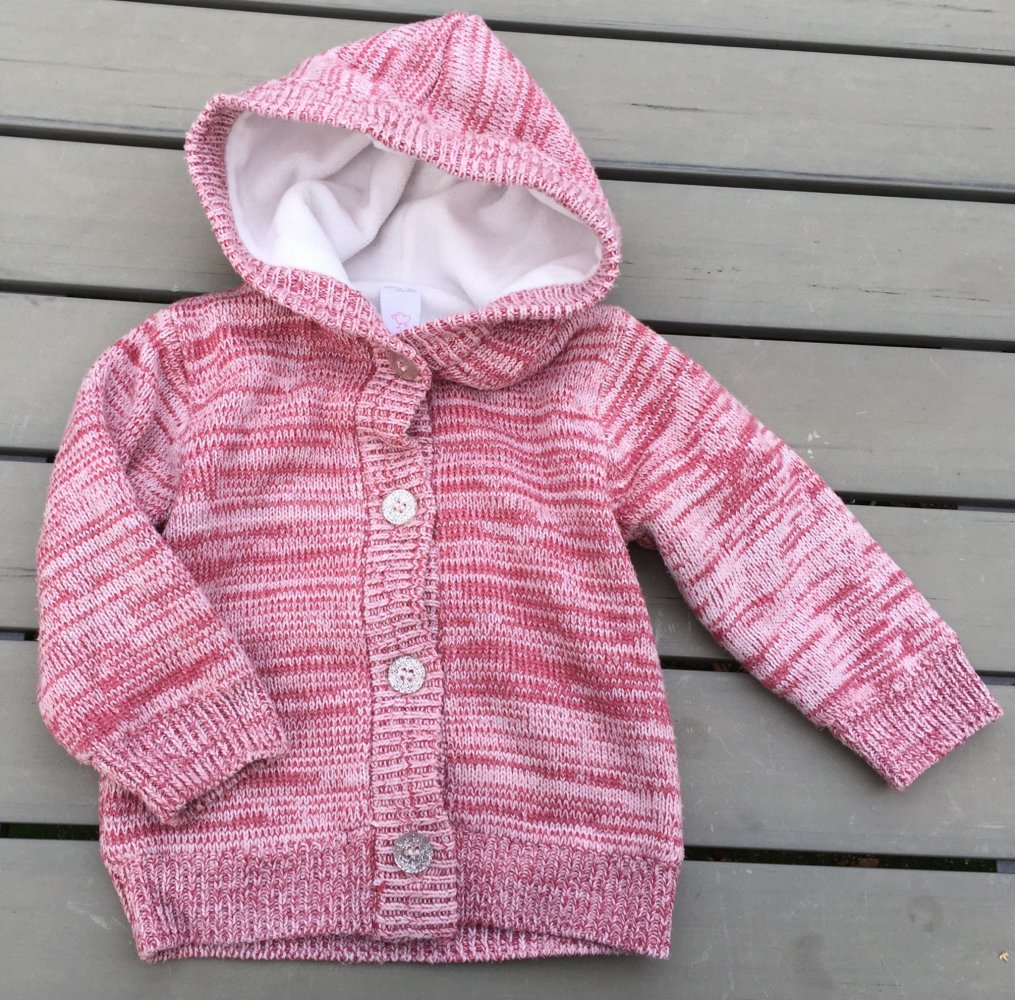 BABY CLUB Strickjacke KAPUZENJACKE Gr. 80