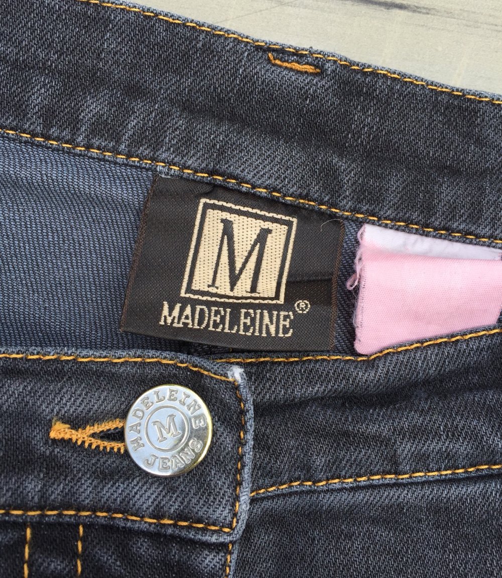 MADELEINE Jeans mit STICKEREI Gr. 40