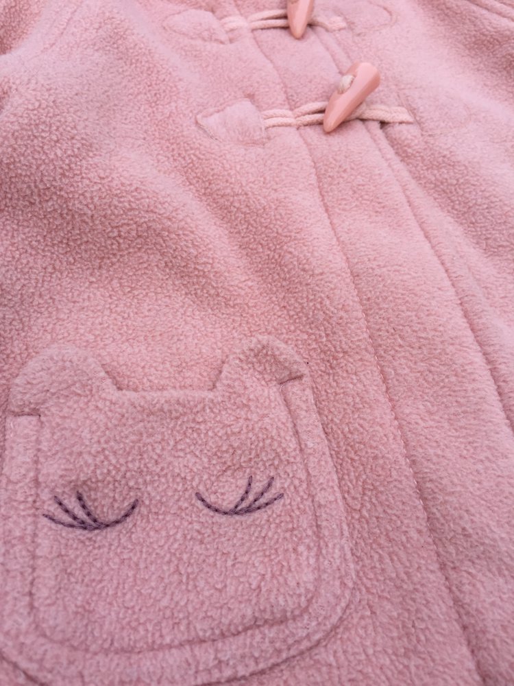 BABY CLUB Dufflecoat Katzen Jacke Mäntelchen