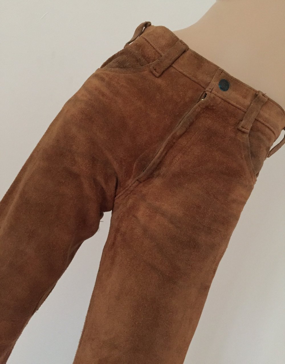 True Vintage HIPPIE LEVIS Lederhose
