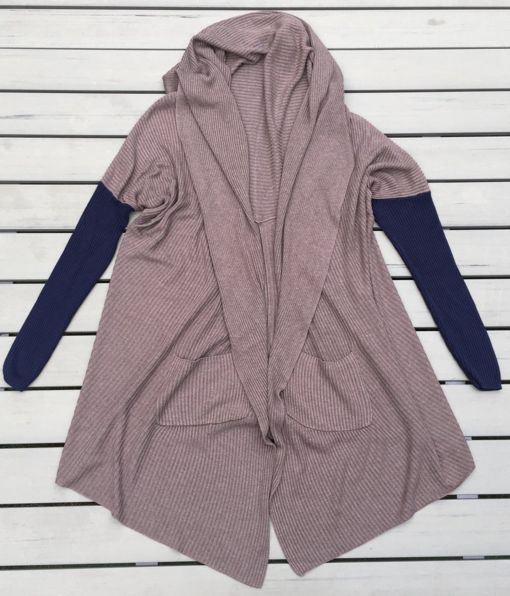 SILVIAN HEACH Open Front CARDIGAN Strickjacke STRICKMANTEL Gr. XS