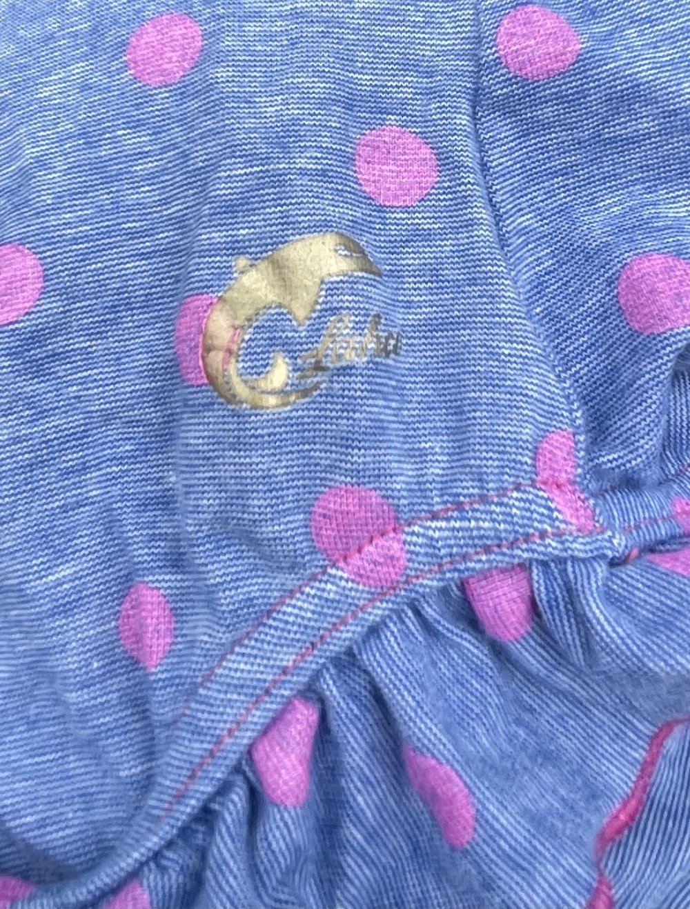 Vintage BADEANZUG mit Pünktchen