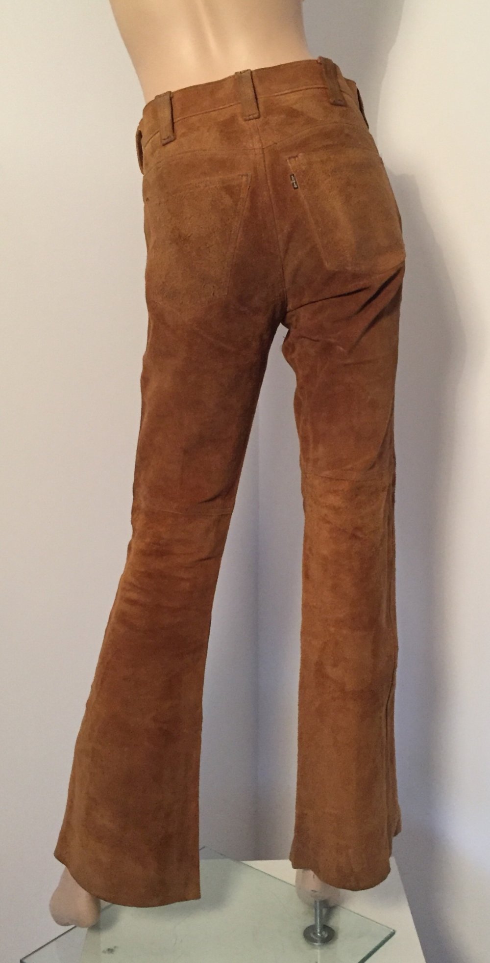 True Vintage HIPPIE LEVIS Lederhose
