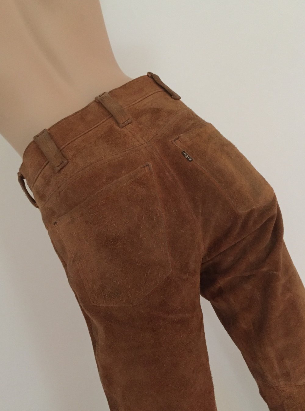 True Vintage HIPPIE LEVIS Lederhose