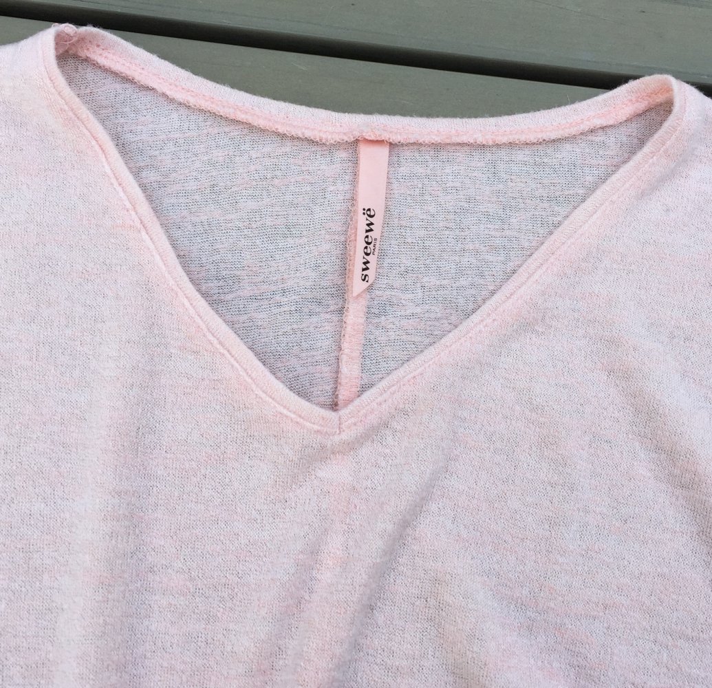 SWEEWË Paris FEINSTRICK PULLI rosé Gr. ca. S