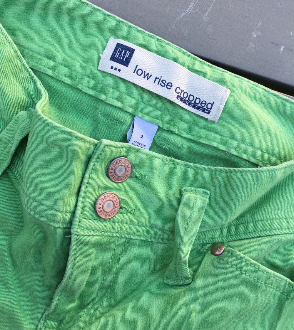 GAP Caprihose 3/4 JEANS low rise cropped stretch