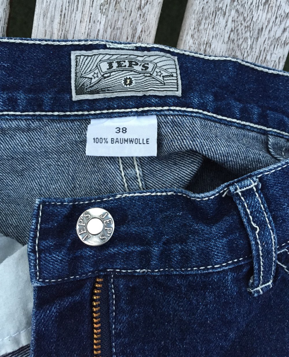 JEP'S  Jeansrock Minirock navy dunkelblau Gr. 38