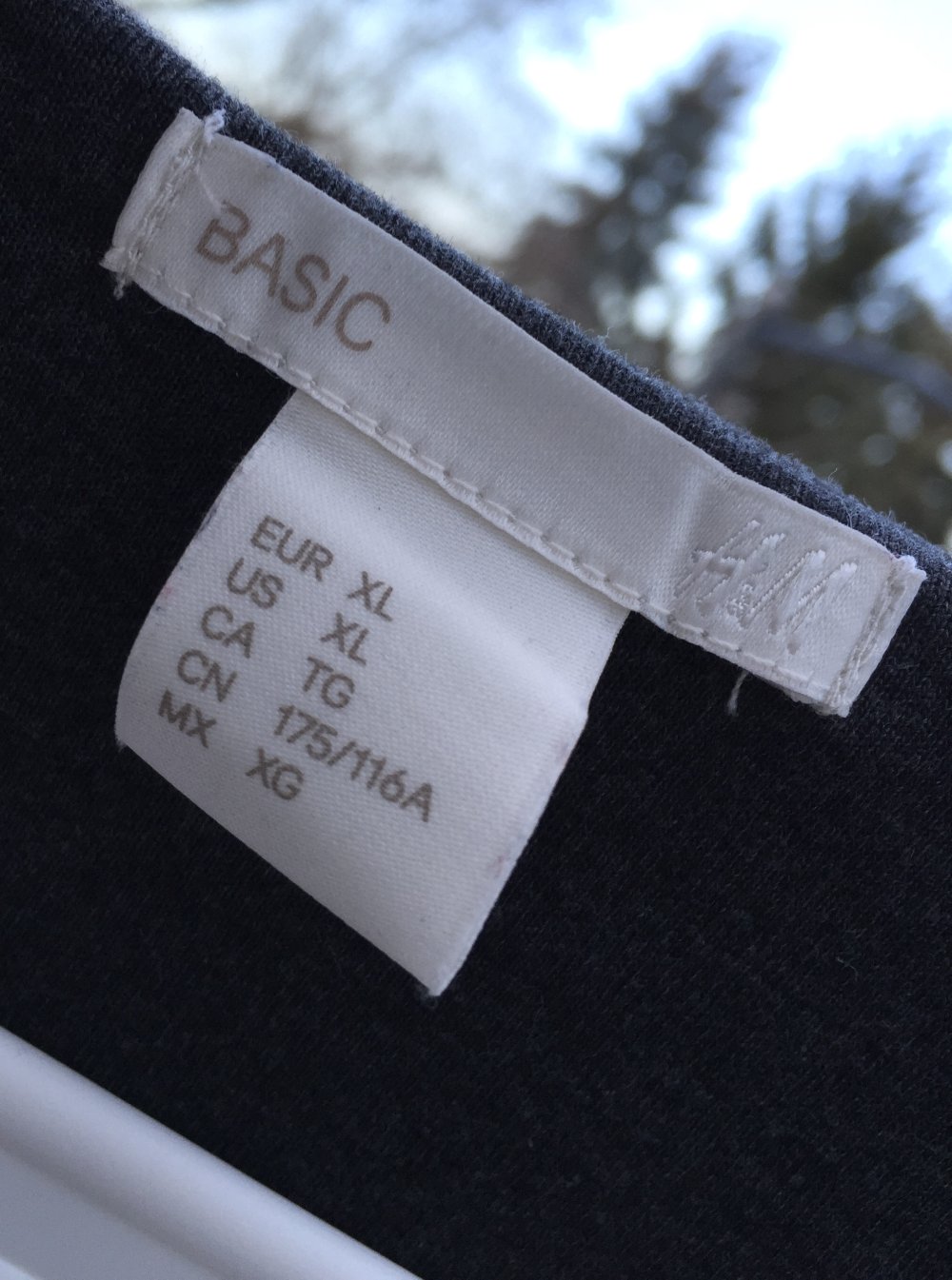 H&M Jersey KLEID Hängerchen Gr. XL