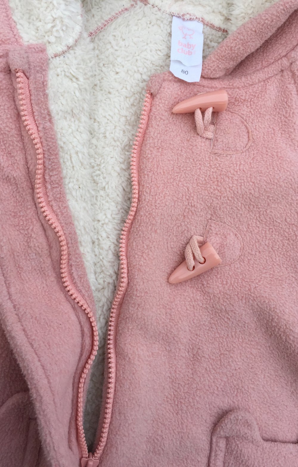 BABY CLUB Dufflecoat Katzen Jacke Mäntelchen