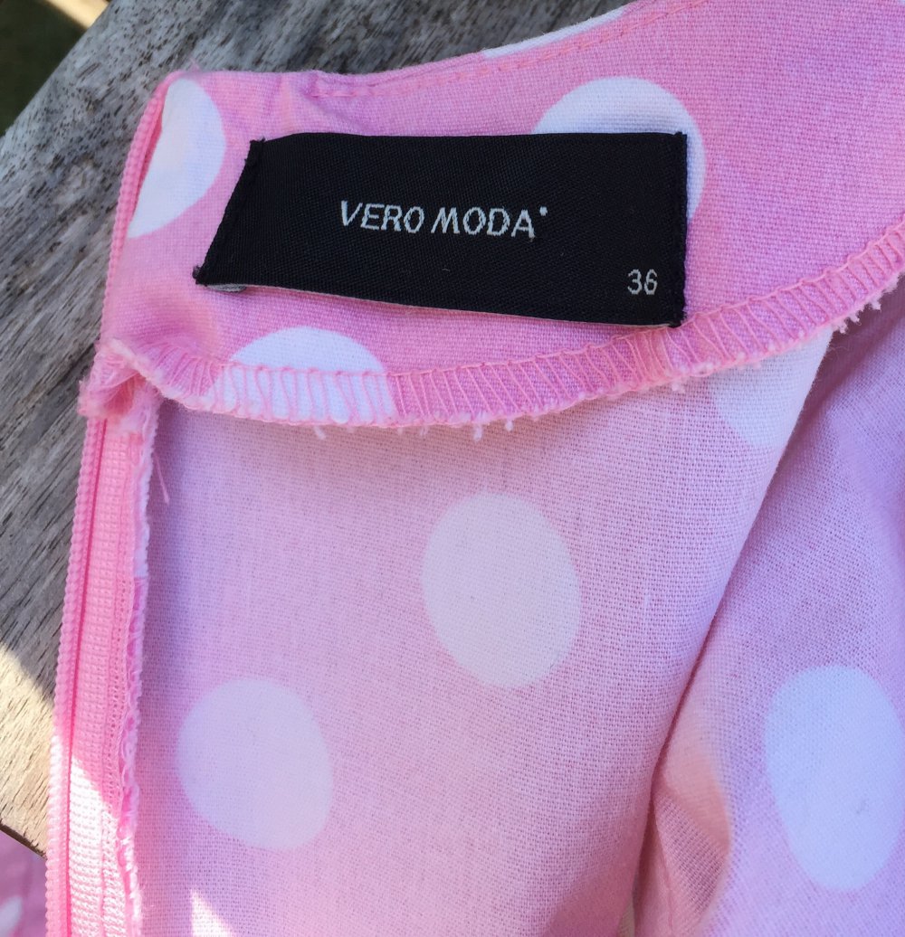 VERO MODA Etuikleid SIXTIES Punkte Gr. 36
