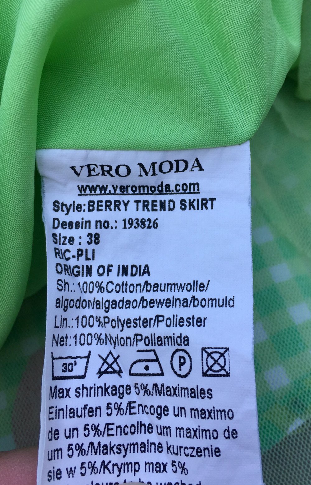 VERO MODA Rockabilly ROCK 50ties ERDBEEREN Gr. 38