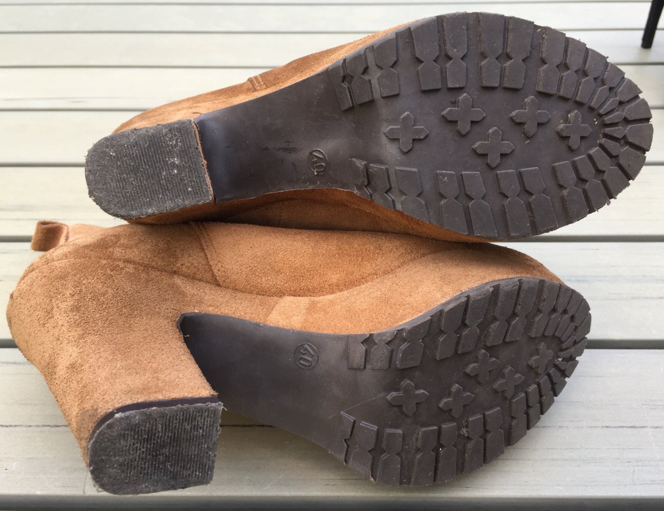 CATWALK chunky CHELSEA BOOTS Plateau Gr. 40
