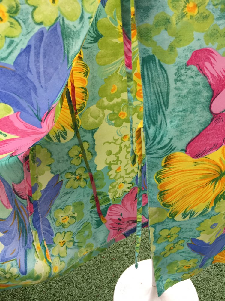 KRISTY langer WICKELROCK Blumen HAWAII Gr. M (S)