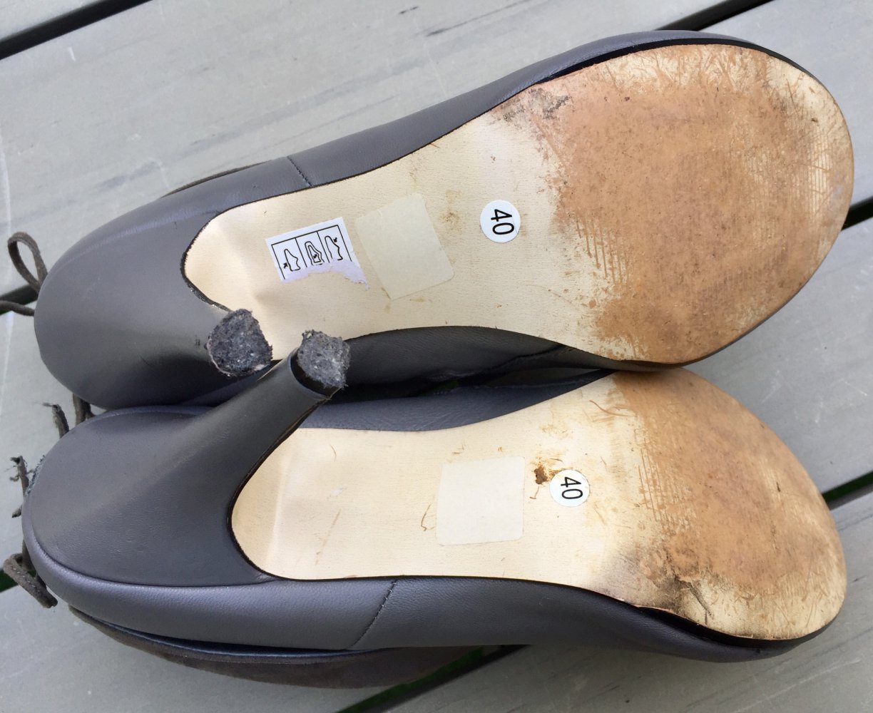 BUFFALO Stiefeletten Booties grau Gr. 40