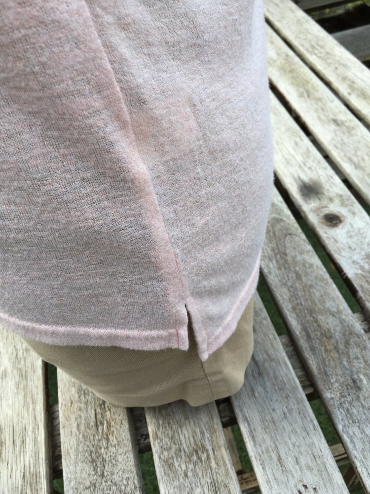 SWEEWË Paris FEINSTRICK PULLI rosé Gr. ca. S