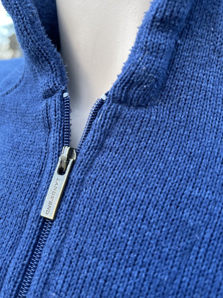 LANDS END Strickfleece PULLI