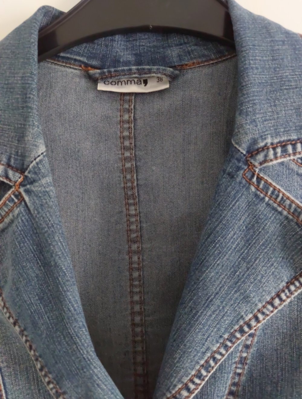 Jeansjacke von Comma Größe 38