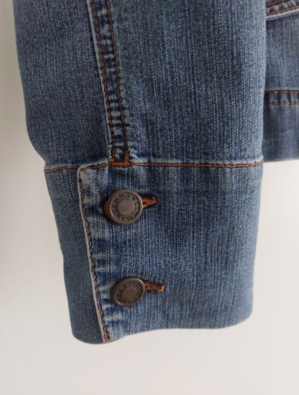 Jeansjacke von Comma Größe 38