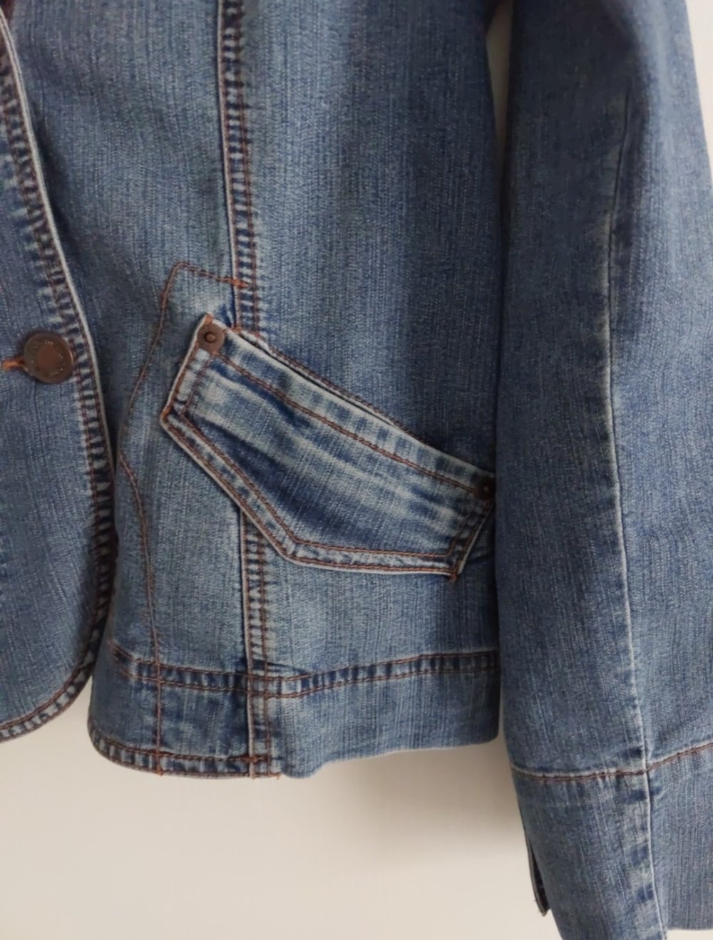 Jeansjacke von Comma Größe 38