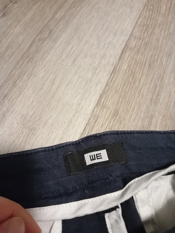 Dunkelblaue Chino Hose WE 34 32 Herren