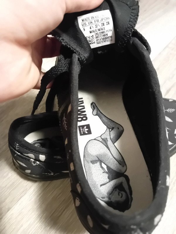 HVW8 x Jean André x Adi-Ease Blätter Sneaker 37 1/3 Skateboarding